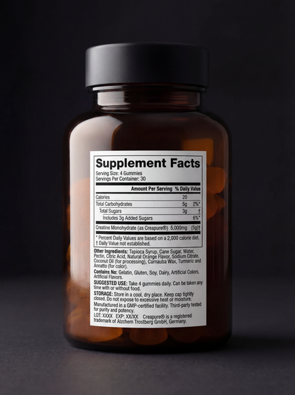 Creapure® Precision Creatine Gummies